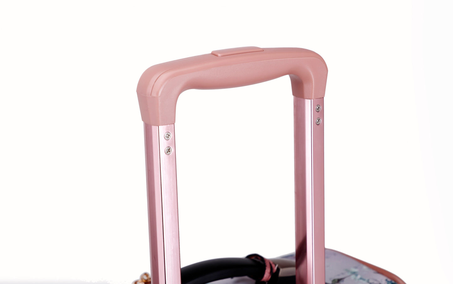 Arosa Designer Feather Print Luggage - Made in Italy