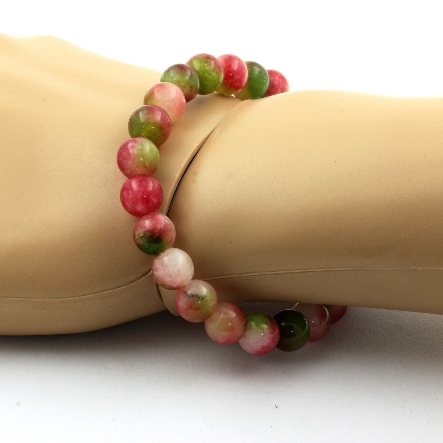 Watermelon Tourmaline Bracelet. Made in France