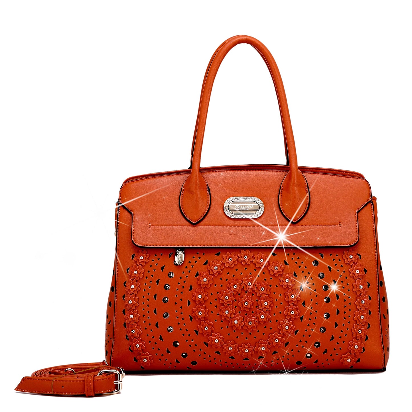 Brangio Golden Blossom Tote Bag - Made in Italy
